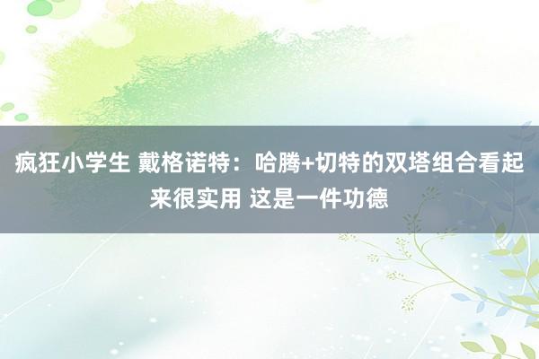 疯狂小学生 戴格诺特：哈腾+切特的双塔组合看起来很实用 这是一件功德